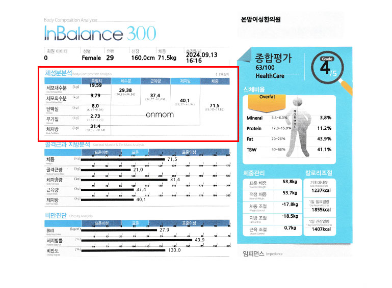 다이어트 알약(슬림정) 및 비만침 3개월 (-14.2kg)